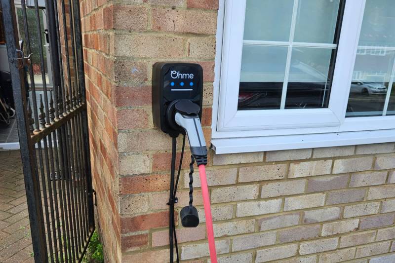 EV charger installation in Port Credit, Mississauga