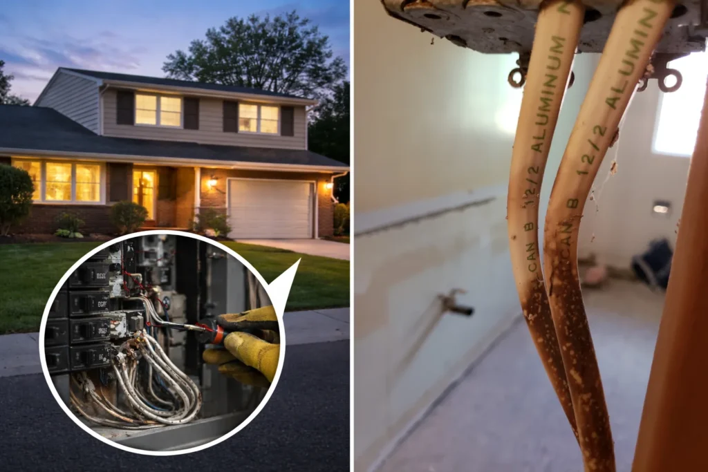 Older Mississauga house with aluminum wiring