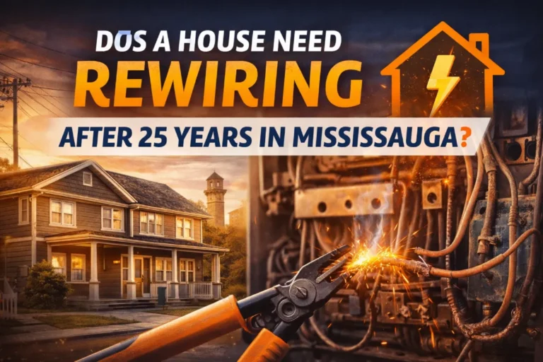 Does a House Need Rewiring After 25 Years in Mississauga?