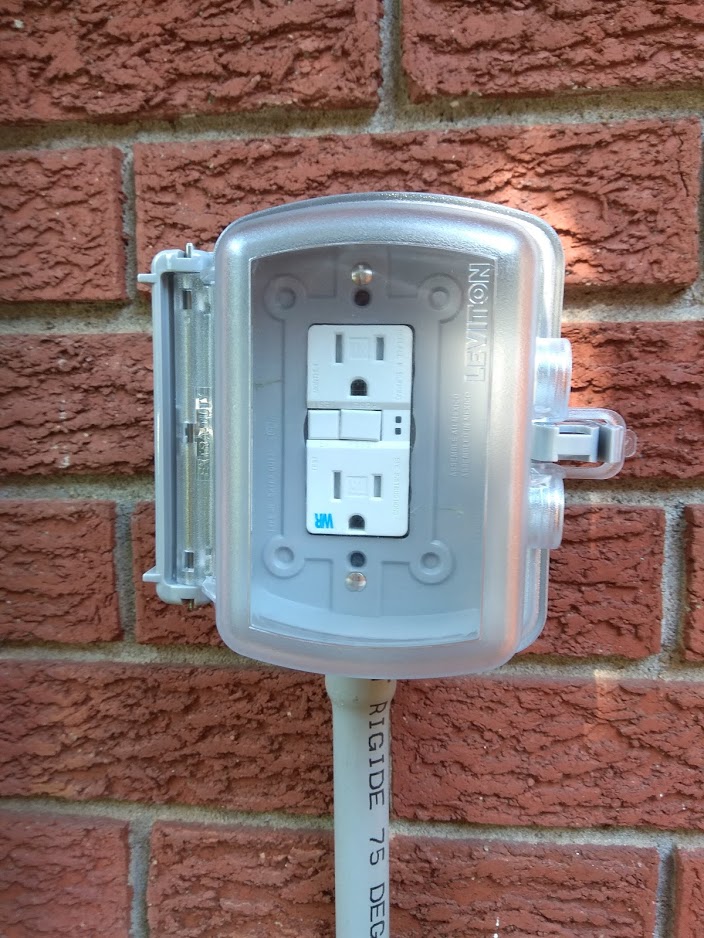 Custom electrical wiring installation inside